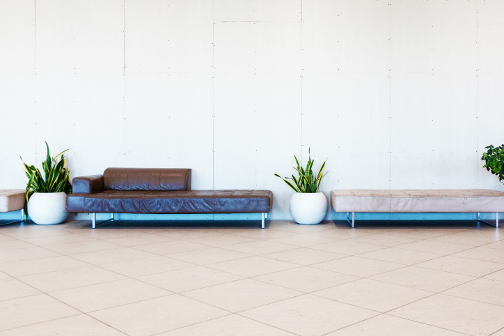 flooring at a medical facility